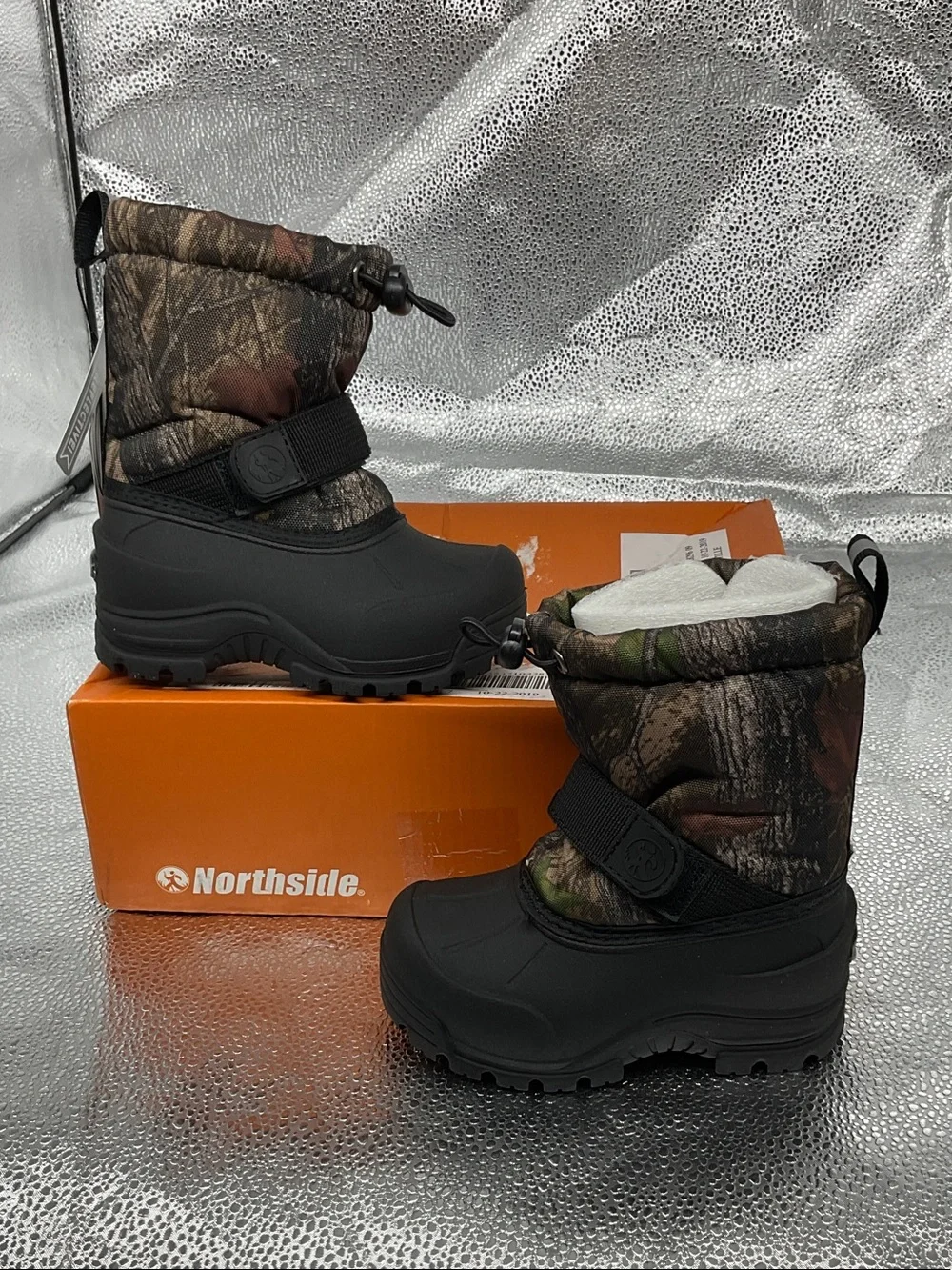 Northside Toddler's 6 Camouflage Winter Boots - New
